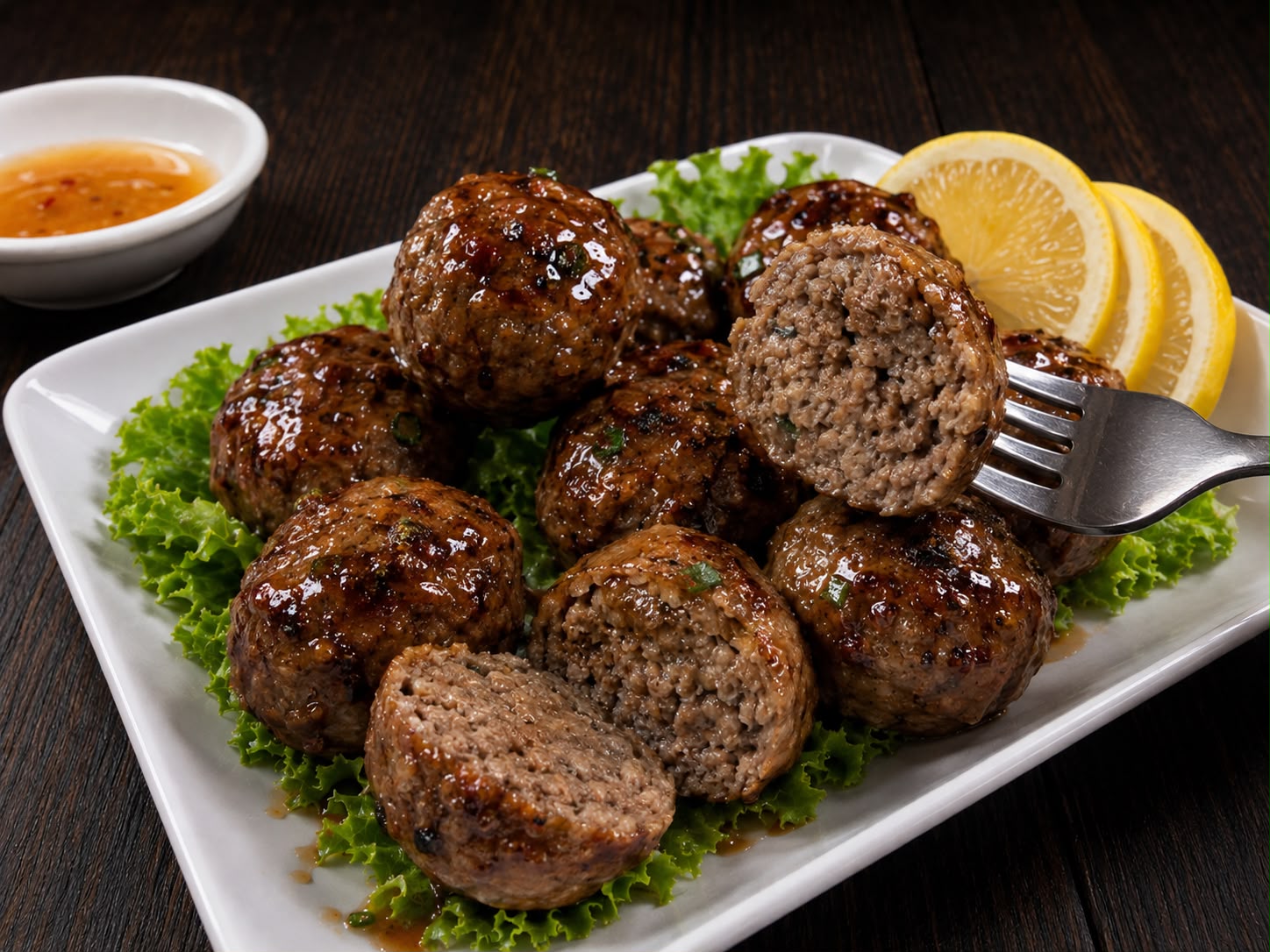 Grilled Beef Balls